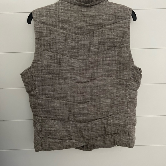 Tan Gap cotton tweed vest large - Picture 2 of 3